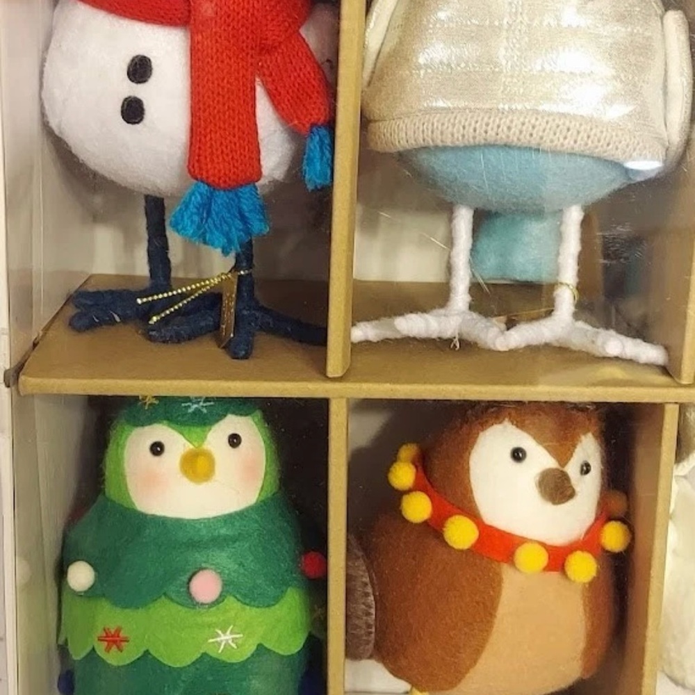 Target Wondershop Holiday 2024 Featherly Friends Collection Christmas Birds NIB - Picture 3 of 6